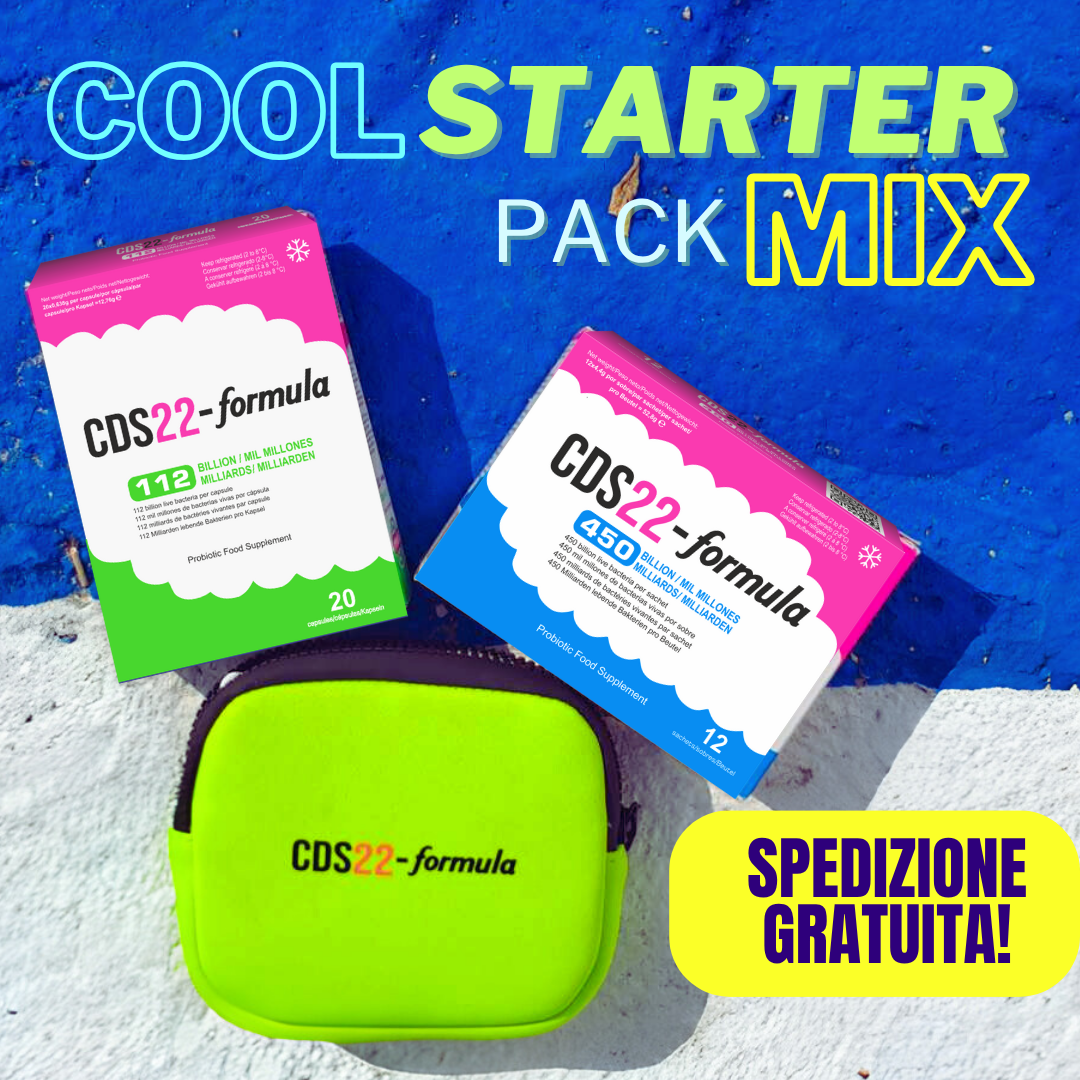 ✨OFFERTA ESTIVA✨ 2 Scatole CDS22 pro Scelta + 🧊 1 CoolPouch-Kältemittel (Fuchsia oder Limette) + 🚀 Spedizione EXPRESS