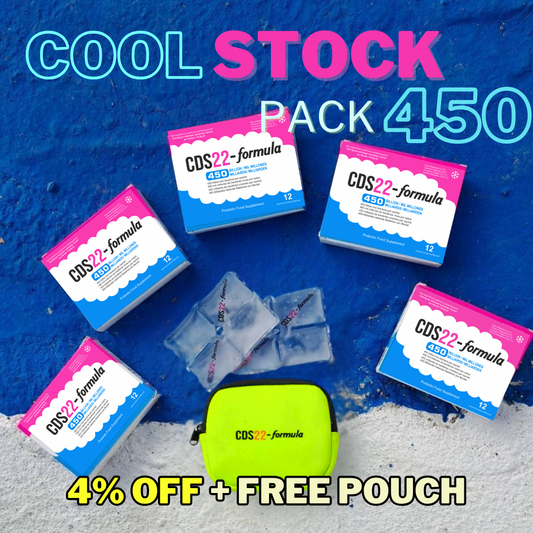 ☀️ SUMMER stock-up OFFER: 5 x CDS22 450B or 112B + FREE 🧊 CoolPouch + 🚀 FREE EXPRESS SHIPPING