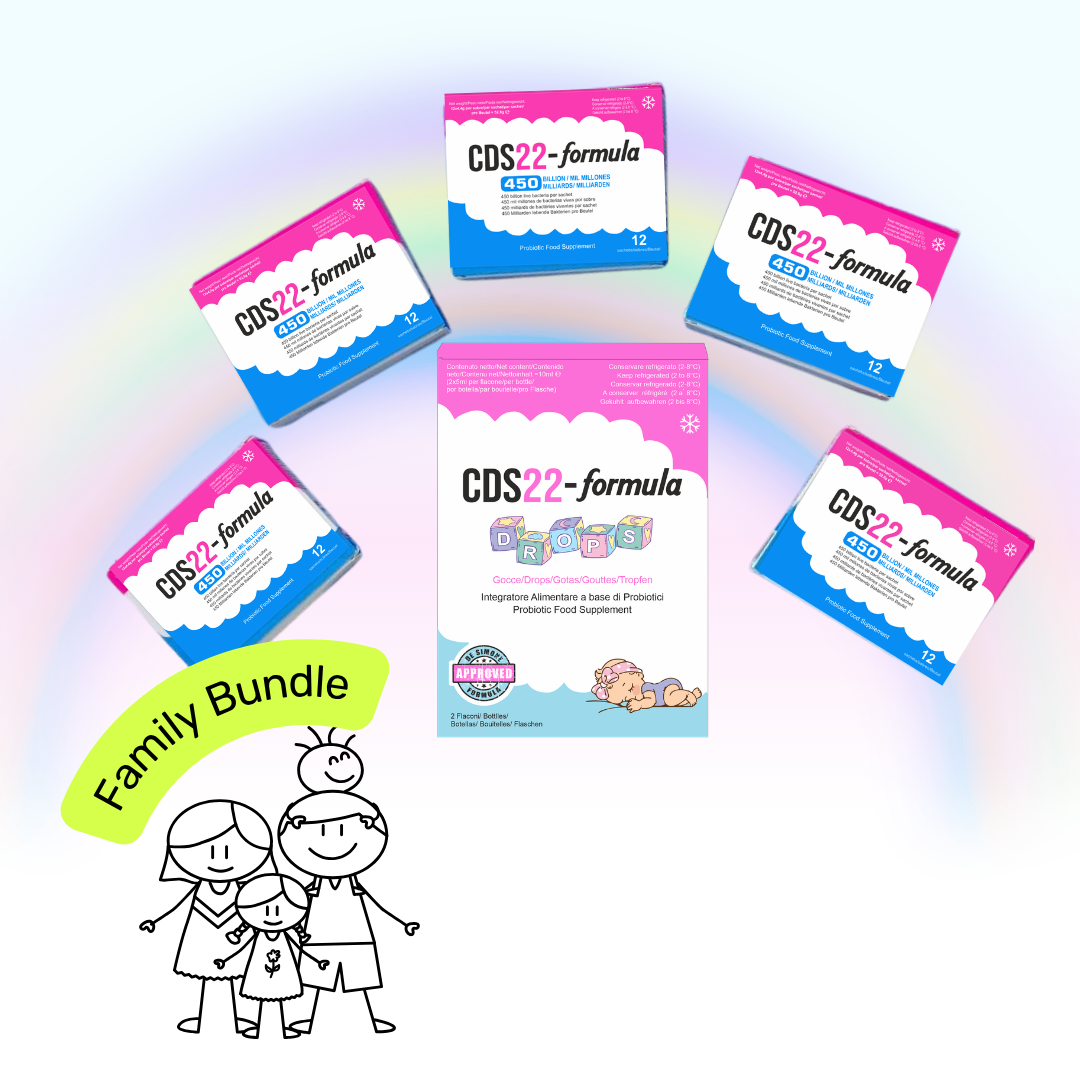 Familienpaket 15 % Rabatt: 5 x CDS22 (450B oder 112B) + 1 x CDS22 Säuglingstropfen + 🚀 KOSTENLOSER EXPRESSVERSAND