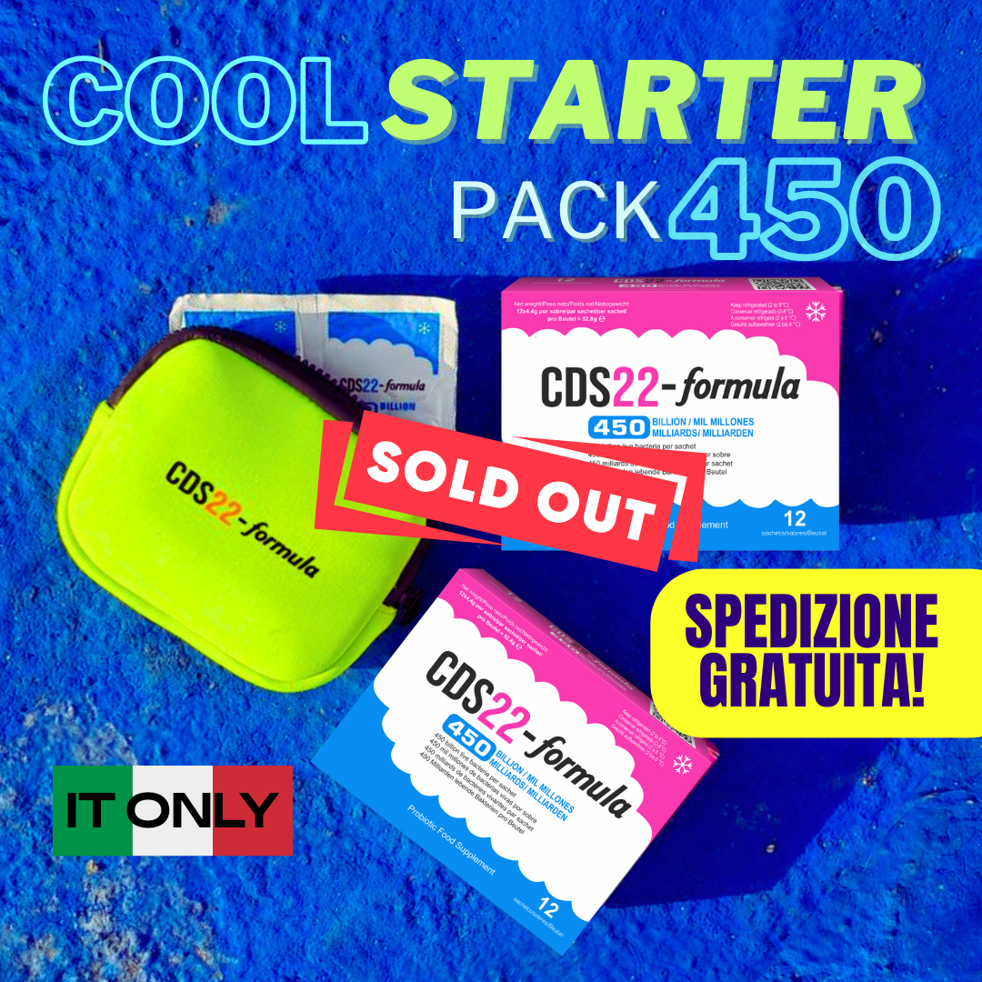 ✨OFFERTA ESTIVA✨ 2 scatole CDS22 a scelta + 🧊 1 CoolPouch refrigerante (fucsia o lima) + 🚀 Spedizione EXPRESS 