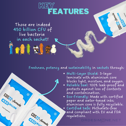 CDS22-formula 450B - 12 sachets